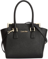 Thumbnail for your product : Calvin Klein On My Corner Saffiano Crossbody