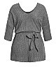 Thumbnail for your product : City Chic Ella Romper - grey marle