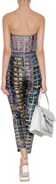 Thumbnail for your product : Mary Katrantzou Printed Strapless Lanta Jumpsuit in Multi