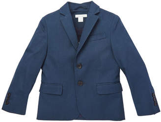 Marie Chantal Boys Cotton Suit Jacket - Navy