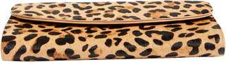 Nordstrom Genuine Calf Hair Leopard Print Clutch