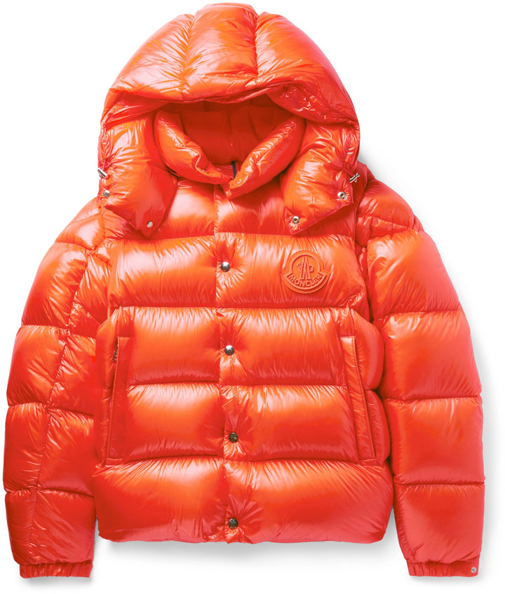 Moncler Tarnos Slim-Fit Logo-Appliqued Quilted Nylon-Shell Hooded Down ...