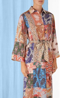 ワンピース Zimmermann DEVI MIDI SHIRT DRESS Zimmermann Devi Midi Shirt Dress - ShopStyle