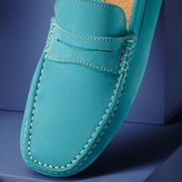 Thumbnail for your product : Charles Tyrwhitt Turquoise Hamilton saddle loafers