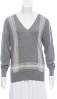Thumbnail for your product : Tory Sport Patterned V-Neck Sweater