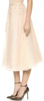 Thumbnail for your product : Alice + Olivia Rina Embellished Pouf Skirt