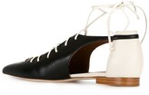 Thumbnail for your product : Malone Souliers Lace-Up Ballerinas