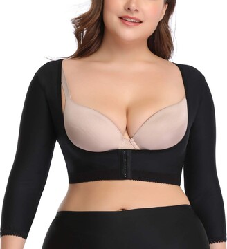 Arm Shaper Invisible Seamless Shapewear Mesh Crop Top Slimming