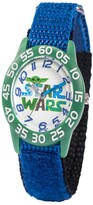 Thumbnail for your product : EWatchFactory Boy's Disney Star Wars Child, the Plastic Blue Nylon Strap Watch 32mm