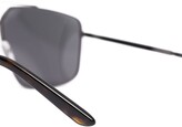 Thumbnail for your product : Gucci Eyewear Pilot-Frame Double-Bridge Sunglasses