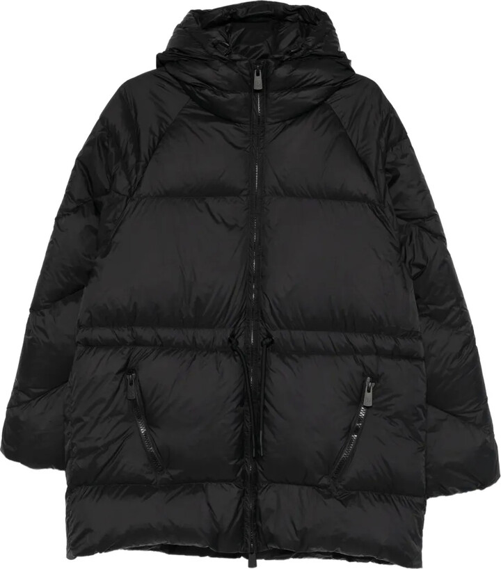 Bacon W Owl hooded zip coat