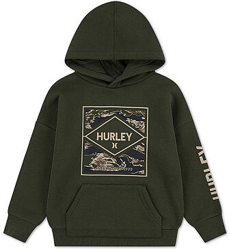 Hurley Big Kid Boys Long Sleeve Fleece Hoodie