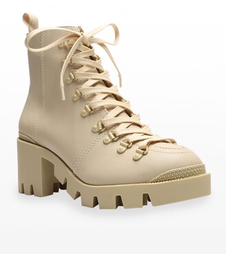 Schutz Xayane Leather Hiker Boots