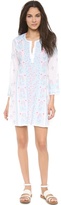 Thumbnail for your product : Juliet Dunn Paisley Embroidered Caftan