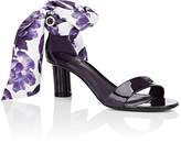 Thumbnail for your product : Ferragamo Women's Scarf-Tie Patent Leather Sandals