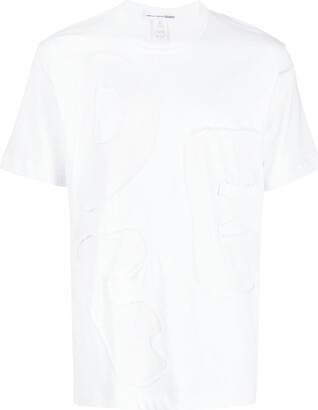 Comme des Garçons Shirt logo-patch T-shirt