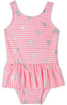Thumbnail for your product : Sprout NEW Girls Foil Star One Piece Swimsuit - Chlorine Resistant Pink