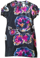 Thumbnail for your product : Les Petites silk dress with flowers.