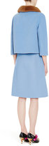 Thumbnail for your product : Prada Women's Camel A-Line Skirt