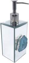 Thumbnail for your product : Jay Import Teal/Silver Agate Mirroed Lotion Dispenser