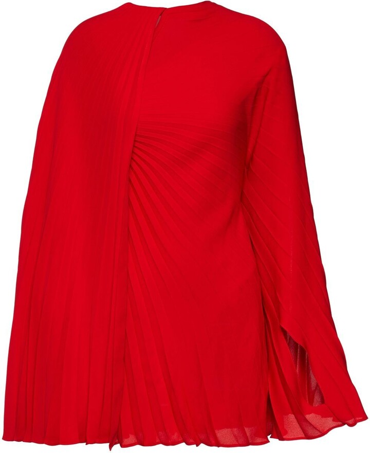 Valentino Garavani CapeStyle Dress ShopStyle