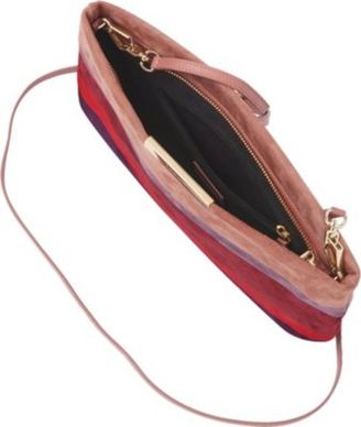 LK Bennett Flora leather clutch bag