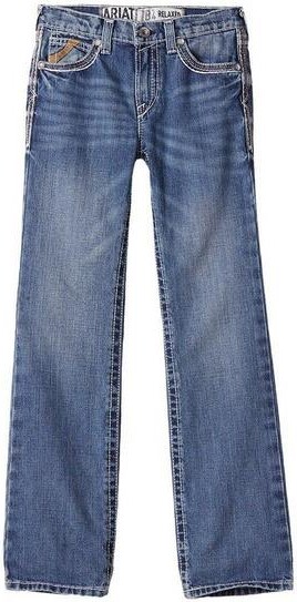 Boys' Ariat B4 Coltrane Relaxed Fit Bootcut Jeans Durango 7