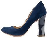 Thumbnail for your product : Cole Haan Chelsea Hi Flared Heel Blazer Blue