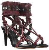 Isabel Marant Abrily embellished leather sandals