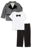 Thumbnail for your product : Miniclasix Cardigan, T-Shirt & Pants Set (Baby Boys)