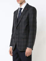 Thumbnail for your product : Isaia checked blazer