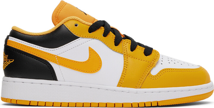 preschool yellow and black jordans