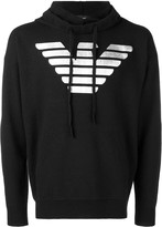 Thumbnail for your product : Emporio Armani Logo Print Hoodie