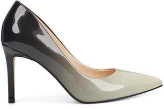 nine west patent pumps