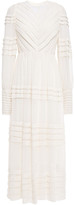 Thumbnail for your product : Zimmermann Sabotage Pintucked Fil Coupe Georgette Midi Dress