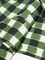 Thumbnail for your product : MARTA FERRI Check 200cm X 270cm Cotton-blend Tablecloth - Green Multi