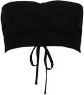 Thumbnail for your product : boohoo Slinky Ruched Front Bandeau