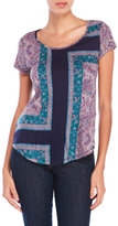 Thumbnail for your product : Lucky Brand Paisley Tee