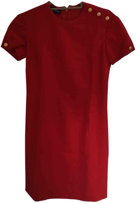 Ralph Lauren Red Wool Dress for Women