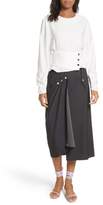 Thumbnail for your product : Tibi Asymmetrical Flap Skirt