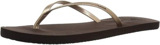 gold reef flip flops