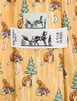 Thumbnail for your product : Hermes Silk Beaver Print Tie