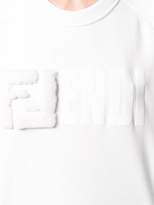 Thumbnail for your product : Fendi FF logo embroidered sweatshirt