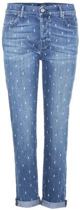 7 For All Mankind Josefina high-rise skinny jeans