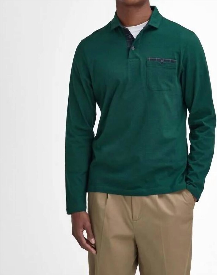 Corpatch Polo In Seaweed