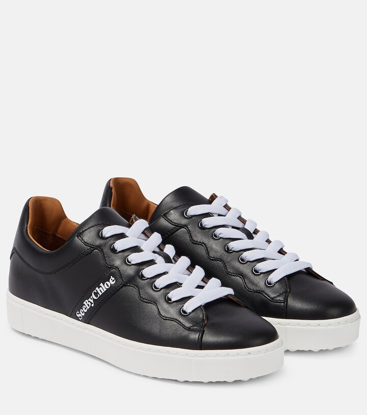 See by Chloe Essie leather sneakers