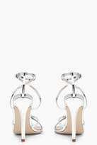 Thumbnail for your product : boohoo Extreme Pointed Toe Wrap Strap Heels