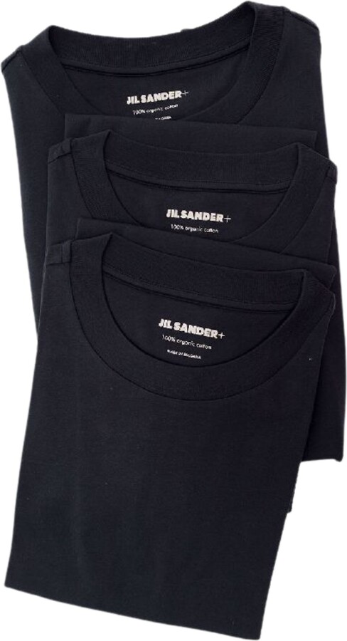 Jil Sander Set Of 3 Cotton T-Shirts
