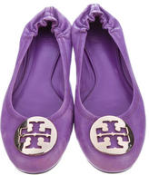 Thumbnail for your product : Tory Burch Leather Reva Flats