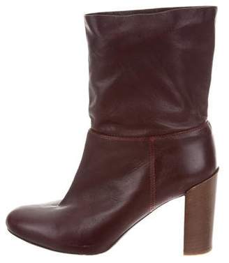 Vince Round-Toe Ankle Boots
